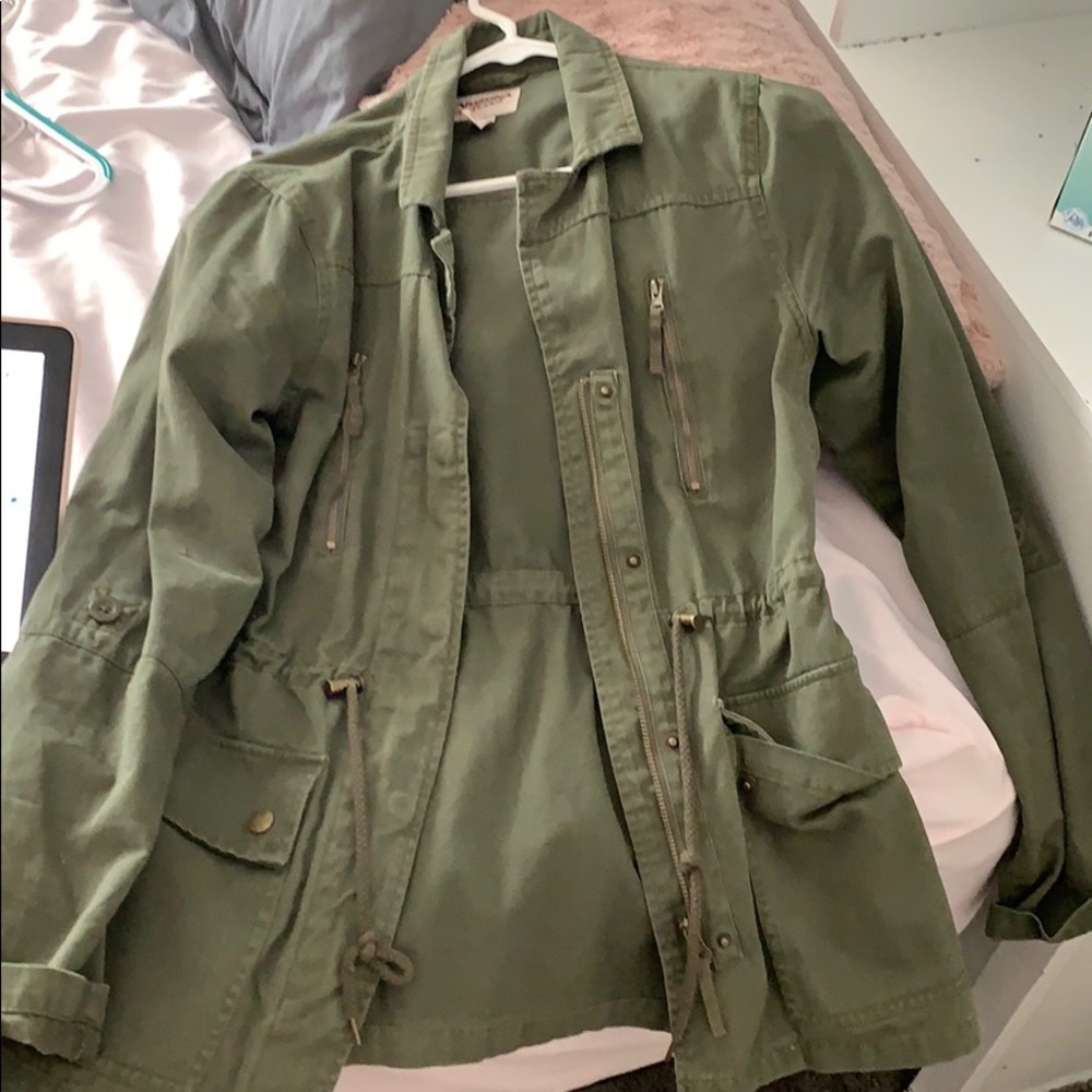 Green jacket